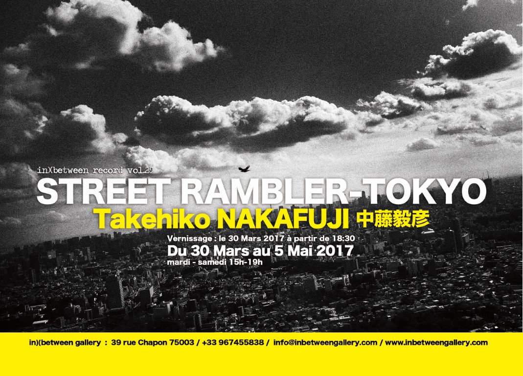 record vol. 29 ≪STREET RAMBLER – TOKYO≫ Takehiko NAKAFUJI