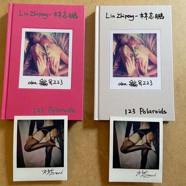 SIGNED - Paris Limited Edition Pink Cover - 123 Polaroids by Lin Zhipeng aka No.223 - Image 4