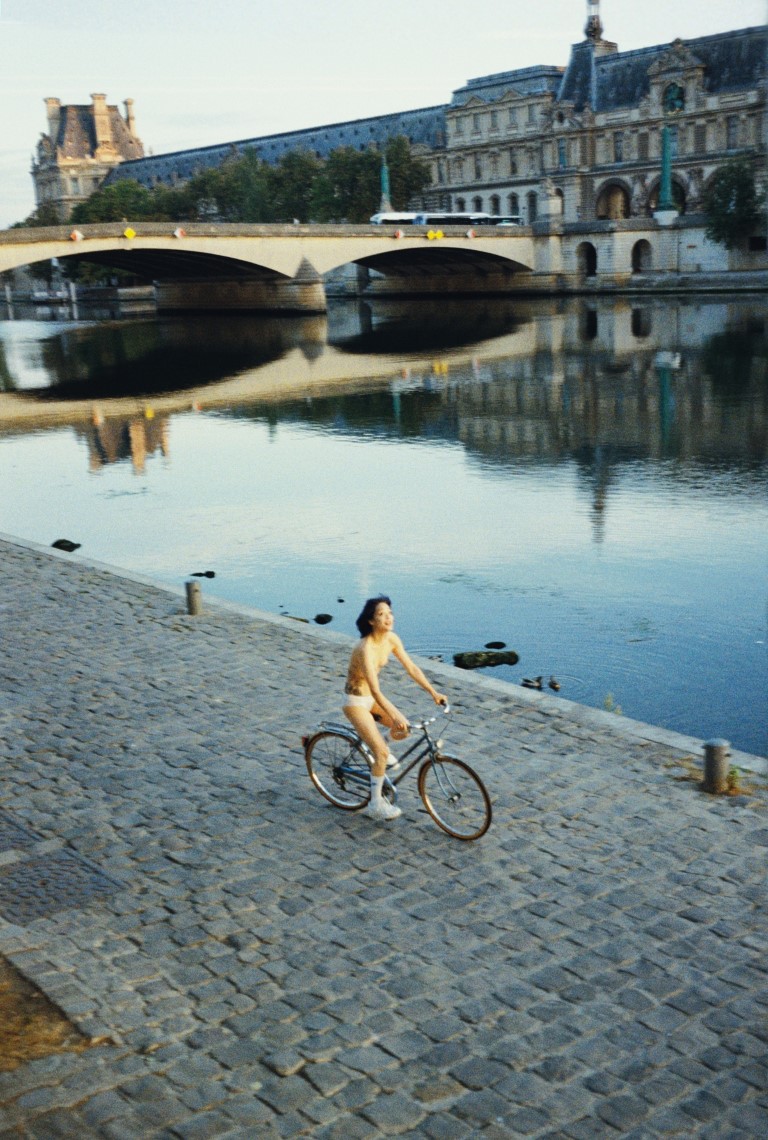 223_Amour Defendu-Mae Mei Riding by The Seine River (2023)